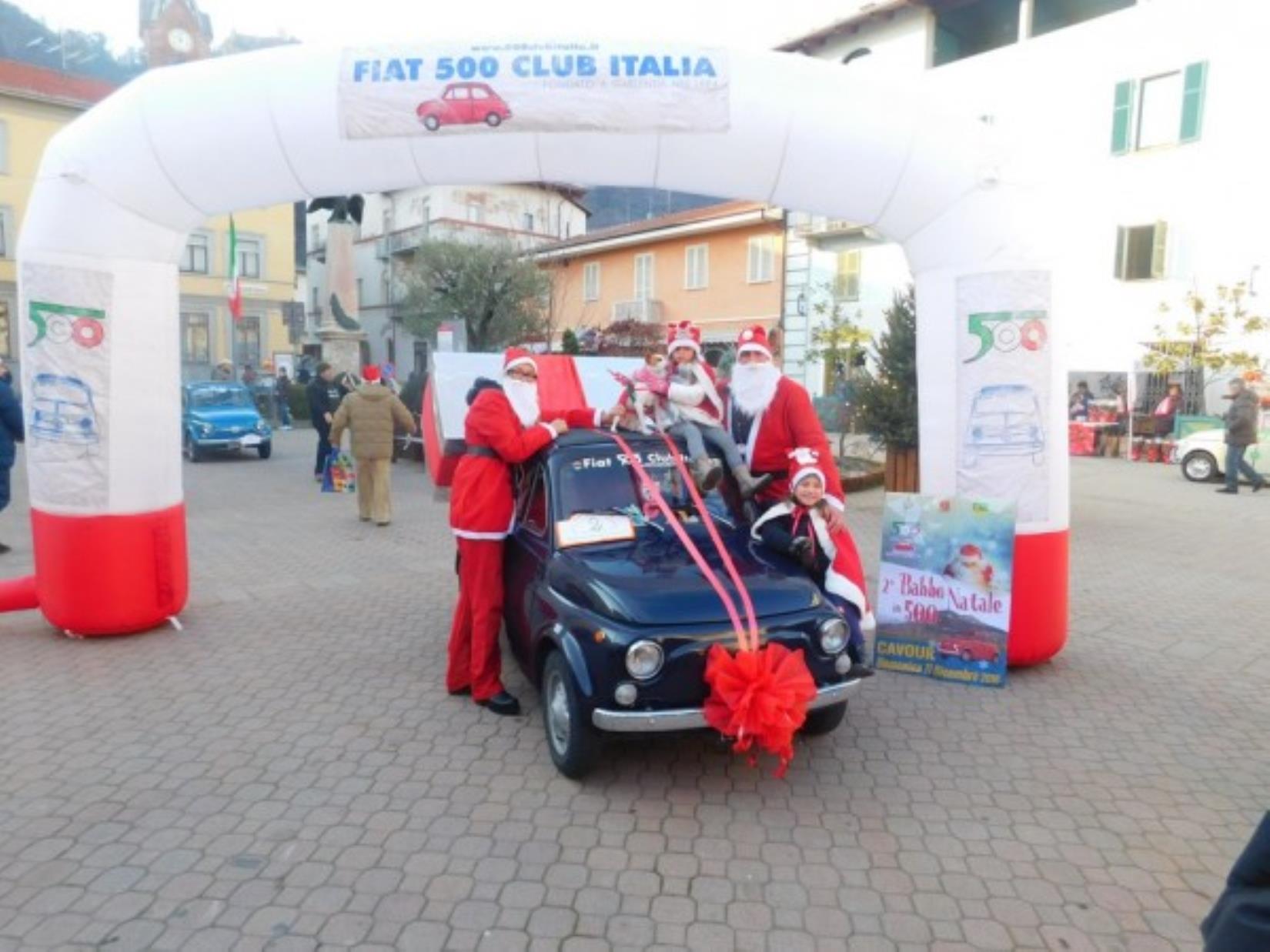 Babbo Natale in 500