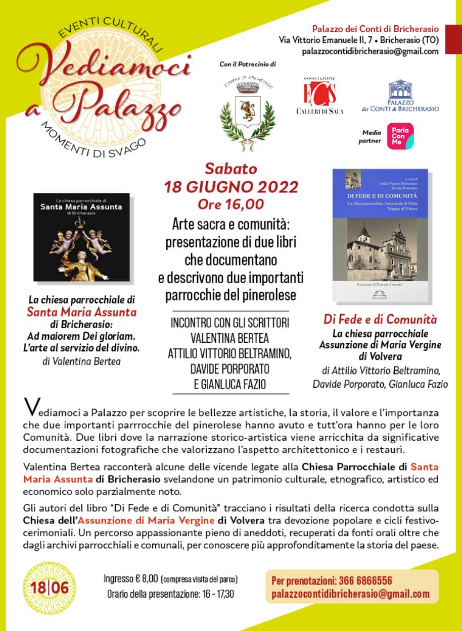 Bricherasio: "Vediamoci a Palazzo"