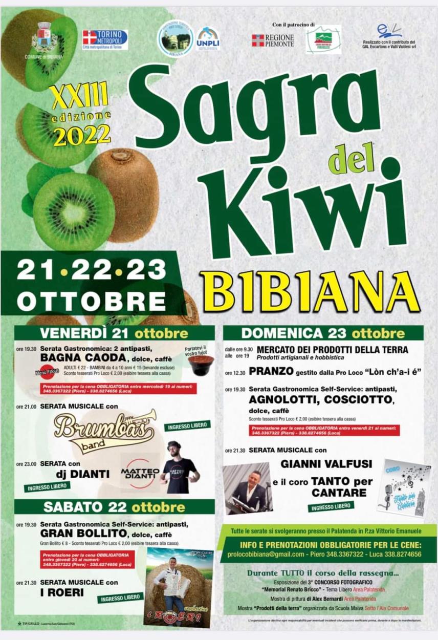 Bibiana: Sagra del Kiwi