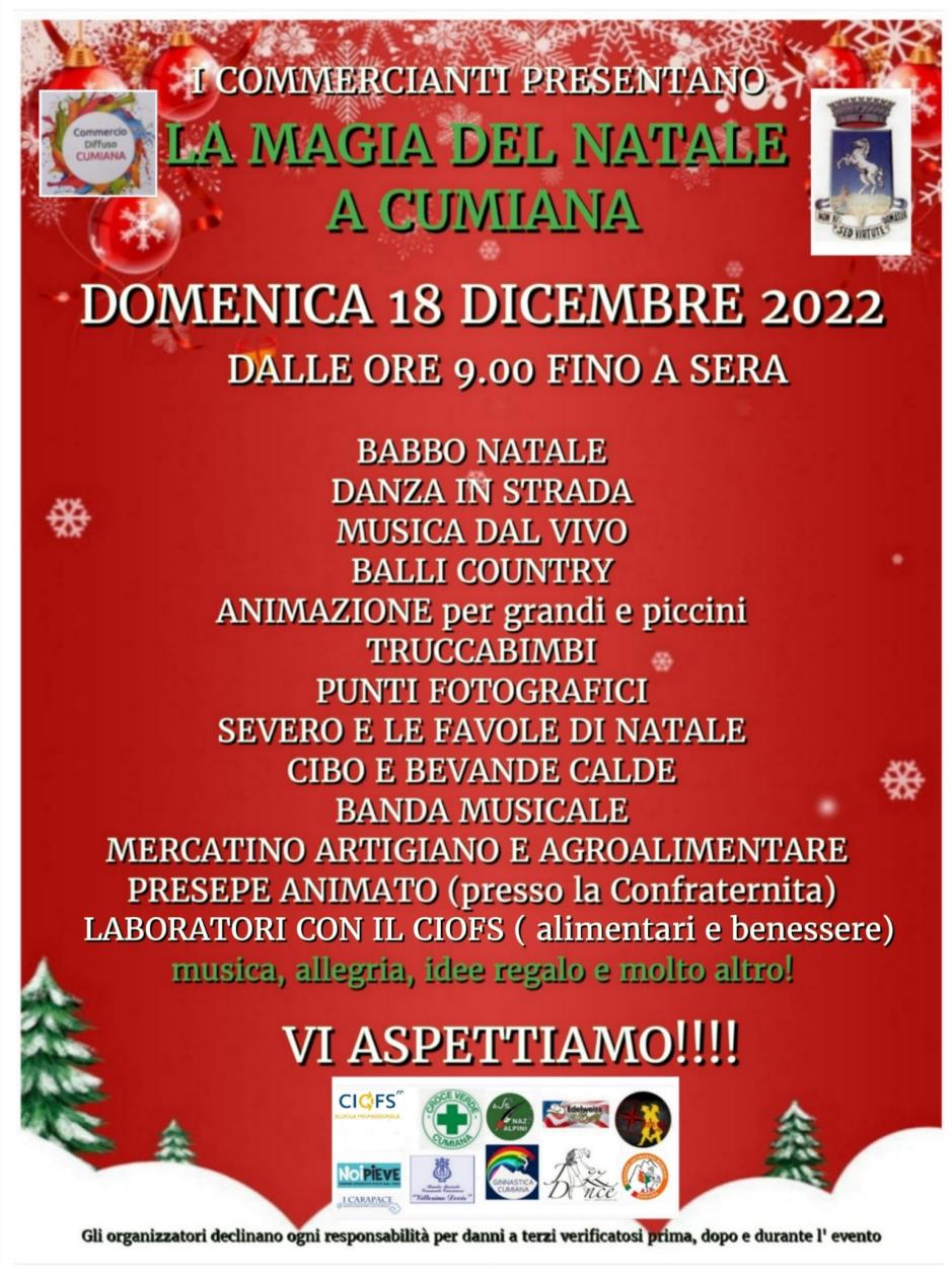 Cumiana: la magia del Natale