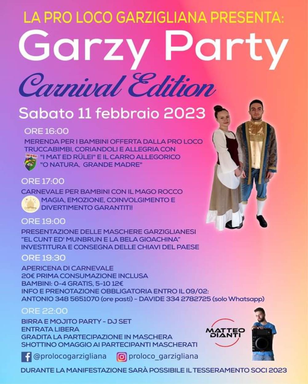 Garzigliana: Garzy Party