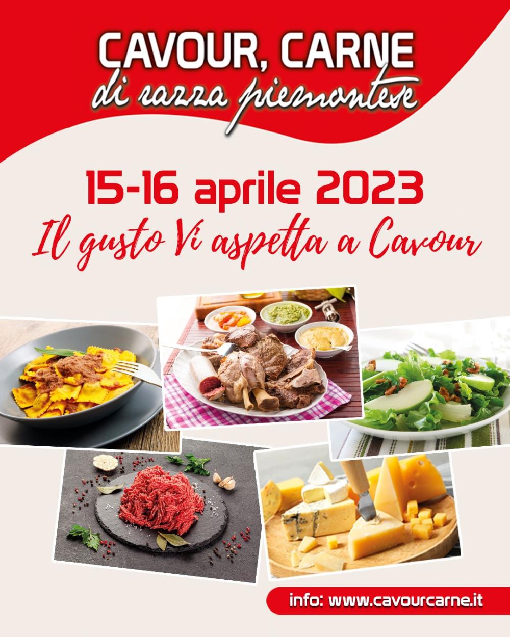 Cavour, carne di Razza piemontese