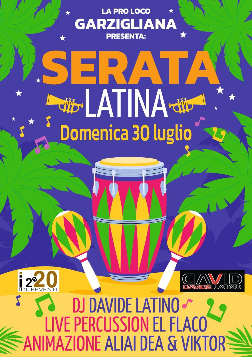 Garzigliana: Serata Latina
