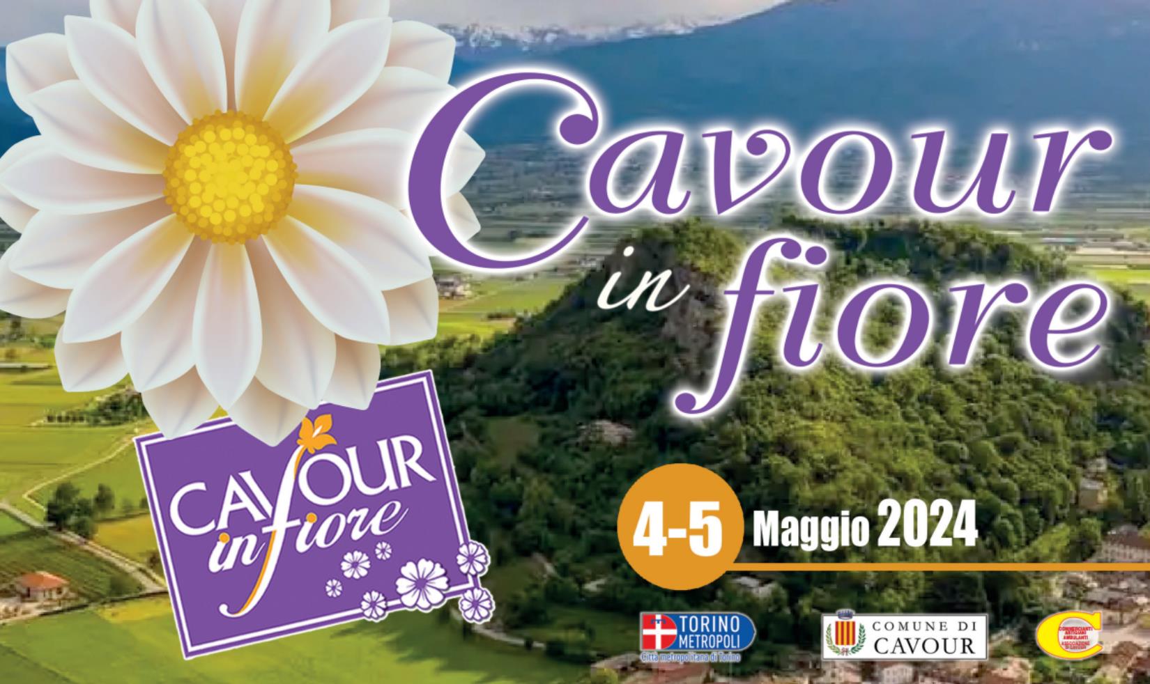 Cavour in fiore