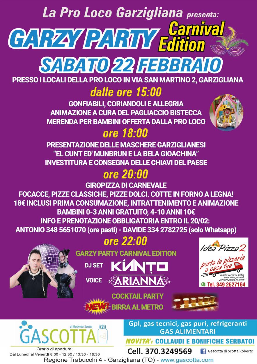 Garzigliana: Carnevale