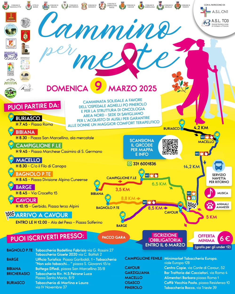 Cavour: Cammino per Me e Te