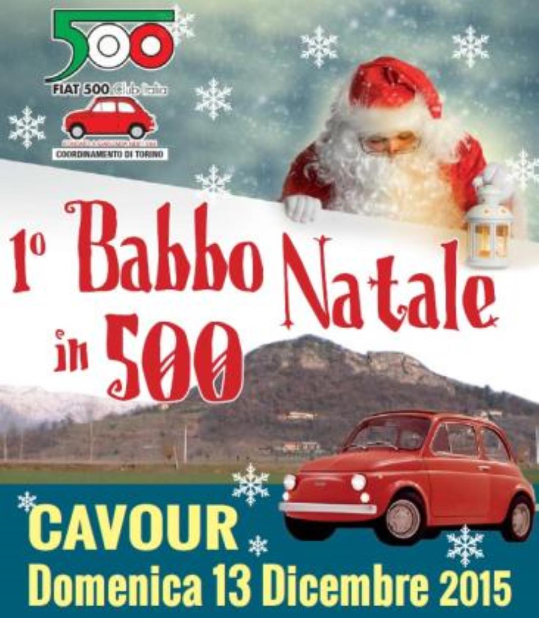 1° Raduno di Babbo Natale in 500