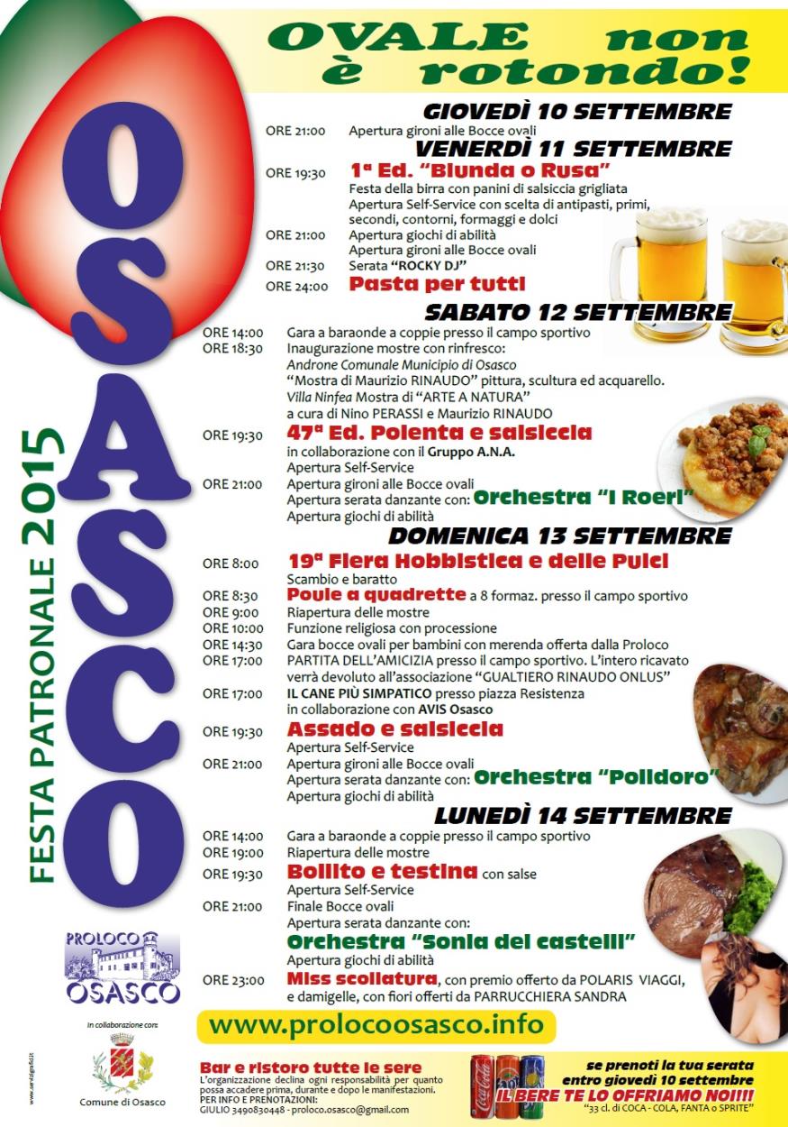Festa patronale di Osasco