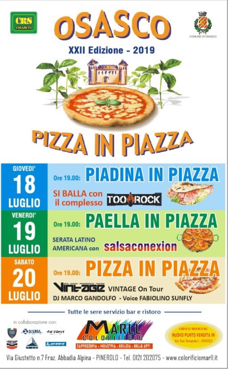 Pizza in Piazza