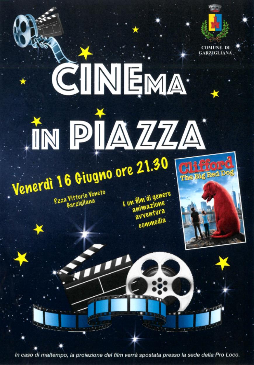 Garzigliana: Cinema in Piazza