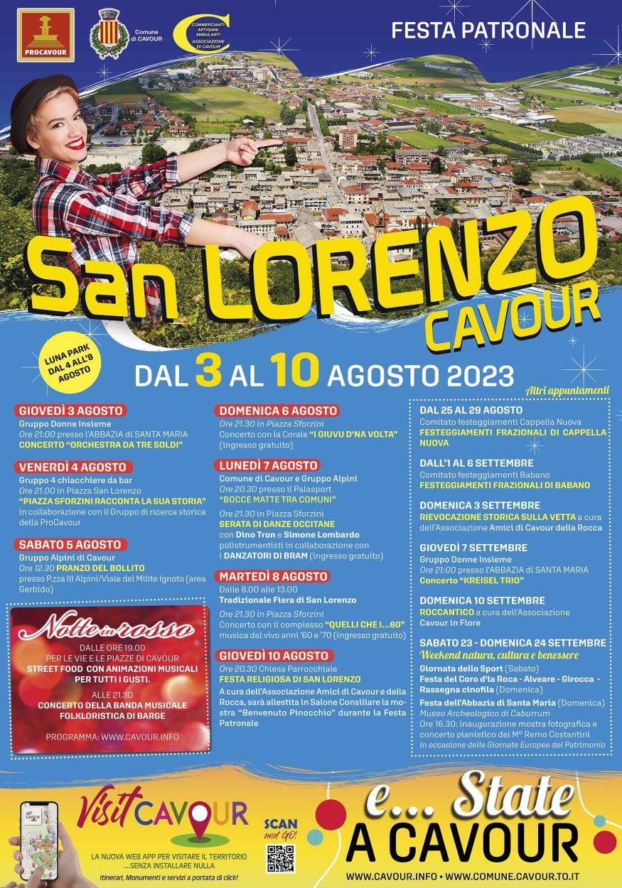 Cavour: Festa Patronale di San Lorenzo