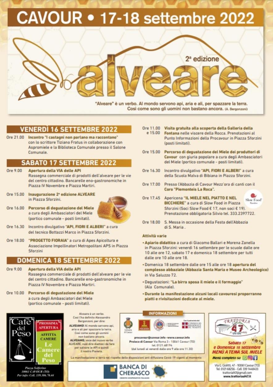 Cavour: Alveare 2022