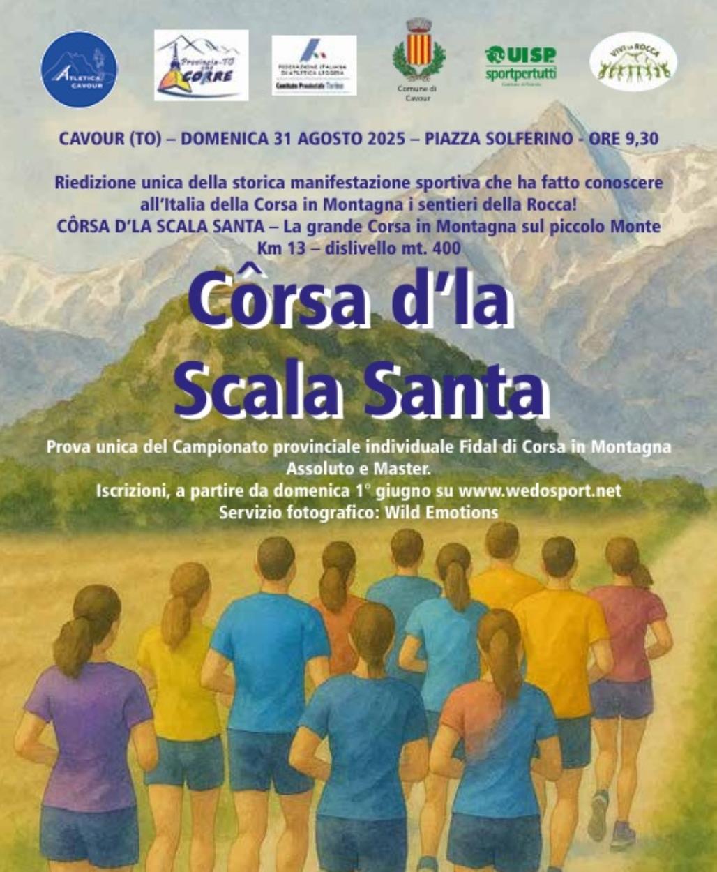 Cavour: Côrsa d'la Scala Santa