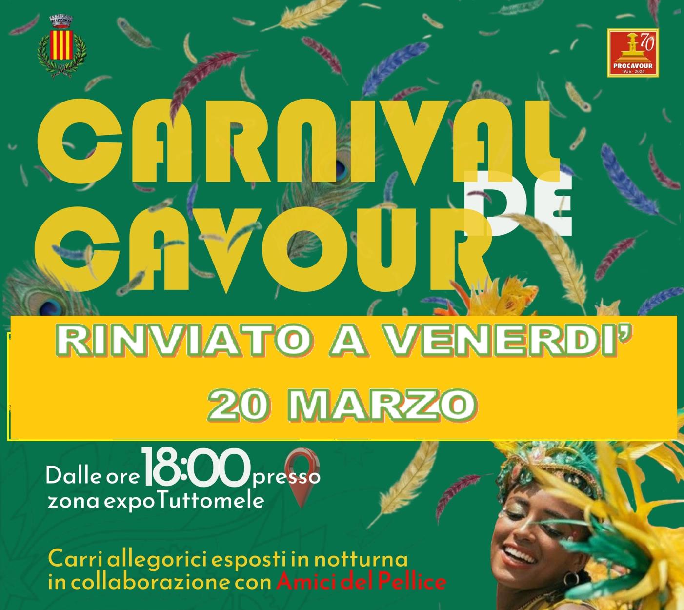 Cavour: Carnival de Cavour RINVIO AL 20 MARZO